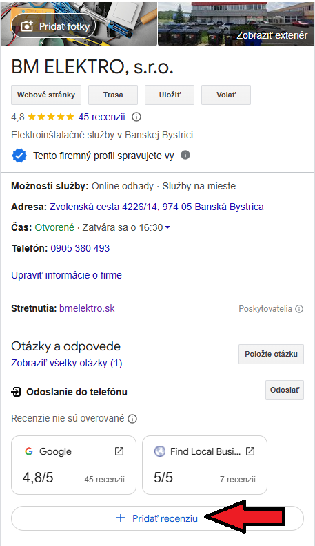 Pridať recenziu