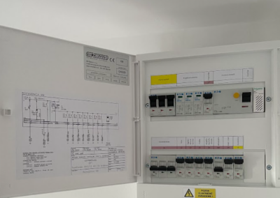 Rekonštrukcia elektroinštalácie 2i byt – Topoľčianska, BA