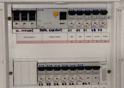 Rekonštrukcia elektroinštalácie 3i byt – ul. Bajzova, BA